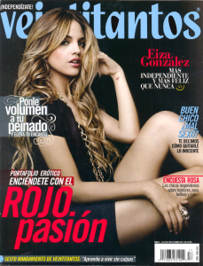 Veintitantoscover_0612_eiza gonzalez Veintitantos-cover-June2012